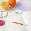 Ryu-Ryu My Log Note Habit Tracker Notebook - Orange & Green