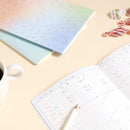 Ryu-Ryu My Log Note Habit Tracker Notebook - Pink & Purple