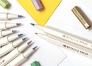 STA Metallic Shade Brush Pen 10-pack