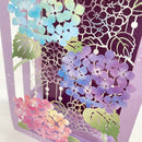 Sanrio 3D Greeting Card - Hydrangeas - Limited Edition