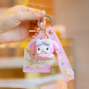 Sanrio Characters Donut Keychain