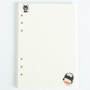 Dotted Paper with Japanese Illustrations