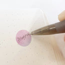 Sun-Star Die-Cut Dot Washi Sticker Roll - Sky