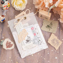Vintage Bird Rubber Stamps - Green