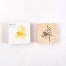 Vintage Bird Rubber Stamps - Green