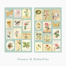 Vintage Letter Stamp Stickers