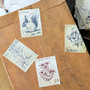 Vintage Stamp Stickers