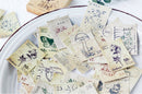 Vintage Stamp Stickers