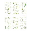 Wild Nature Sticker Set - Green Leaves
