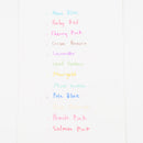Zebra Clickart Knock Sign Pen 12 Color Set - Light