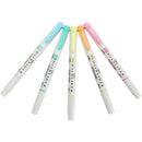 Zebra Mildliner Double Sided Highlighters - 5 Pastel Color Set