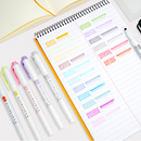 Zebra Mildliner Double Sided Highlighters - 5 Warm Color Set