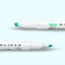 Zebra Mildliner Double Sided Highlighters - 5 Warm Color Set