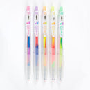 Zebra Sarasa Clip Marble Color Gel Pen - 5 Color Set