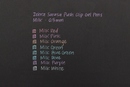 Zebra Sarasa Clip Milk Color Gel Pen - 8 Color Set