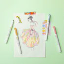 Zebra Mildliner Double Sided Highlighters - Mild Natural