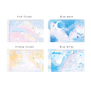 Moon And Stars Greeting Card
